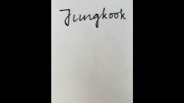 jungkook and comment your name and song⬇️#btsjungkook #letters #calligraphy #taehyung