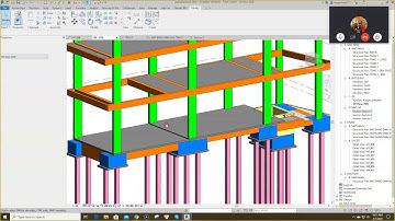 Revit Structure 1kem1. Bài 5.1 Triển khai mặt bằng dầm sàn .