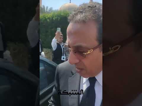 الشبكة المحامي عمر هريدي في جنازة الراحل الدكتور أحمد فتحي سرور