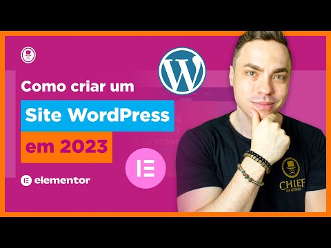 Como criar um site WordPress em 2023 - Elementor WordPress