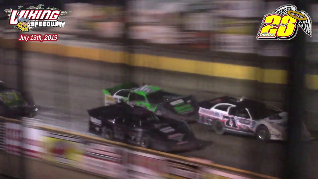 Viking Speedway WISSOTA Late Model A-Main (Bob Gierke Memorial) (7/13/19)