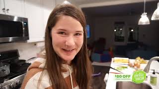 Fresh Features: Dallin + Ashley Have a HelloFresh Cook-Off!