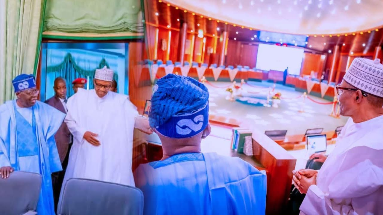 PRESIDENT BUHARI TAKES PRESIDENT ELECT TINUBU ON FAMILIARISATION TOUR ...