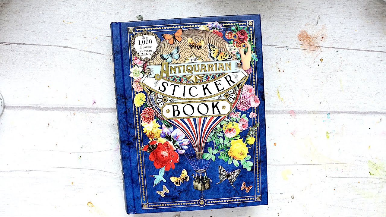 The Antiquarian Sticker Book by Odd Dot (Review) – Flavia the