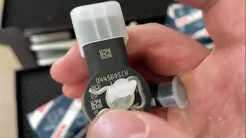 Поддельные форсунки Bosch для двигателя Cummins ISF 2.8