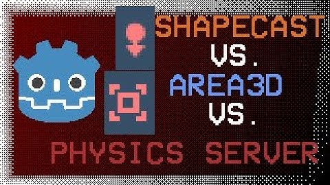 Godot - Areas, Shapecasts, or Server Queries for Collision Detection?