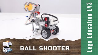 Lego EV3  ping-pong BALL SHOOTER  // Building instruction & program
