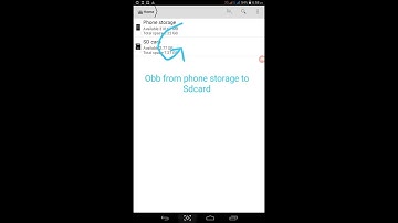 How to move/store obb files to/on sdcard [ROOT]