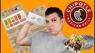 E.L.F Cosmetics x Chipotle Mexican grill eyeshadow palette