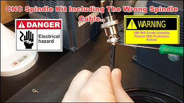 CNC Spindle Kit Including The Wrong Spindle Cable..