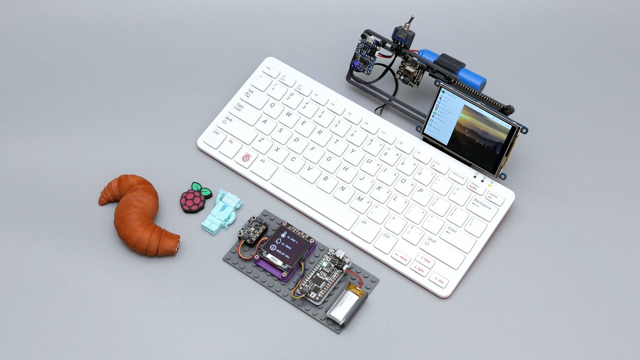 3D Hangouts – Feather, Pi 400 Cyberdeck, and Sandworms