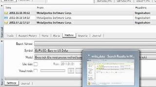 Stream free for forex and stock tick data with Metatrader 4 MQL to CSV text file for MATLAB plots