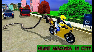 ► Angry Anaconda Attack Sim 3D By Digital Royal Studio - Android Gameplay