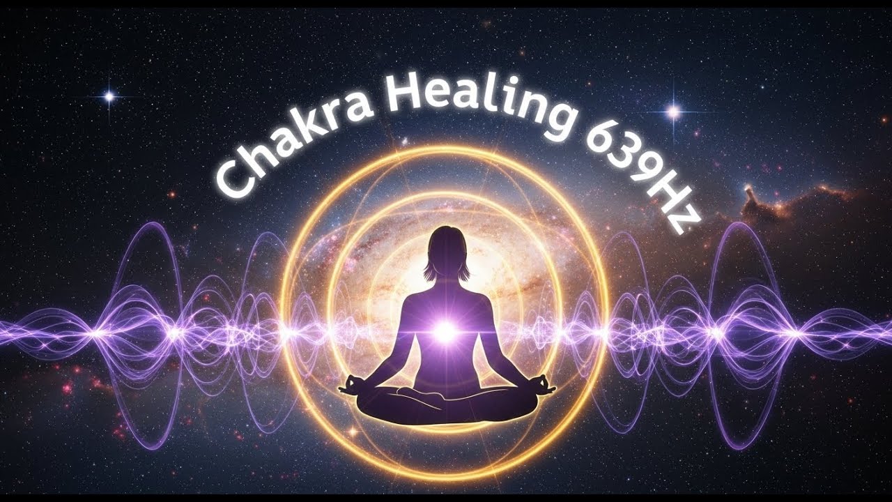639Hz Heart Chakra Healing Frequency | Meditation Music for Love, Balance, Relaxation & Healing