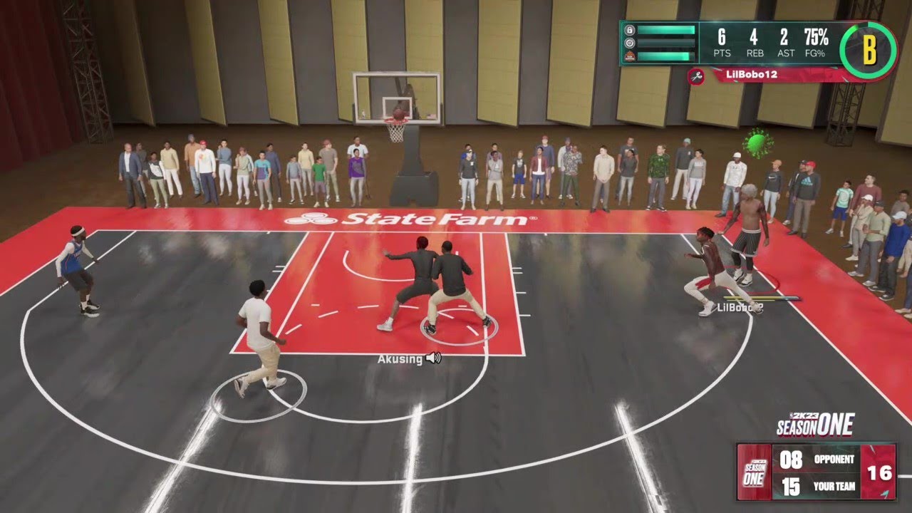 NBA 2K23 MYCAREER EP. 8 - State Farm ASSIST Bonus 3v3 (This 3pt