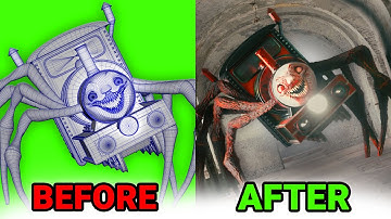 BEFORE & AFTER: Choo Choo Charles - I