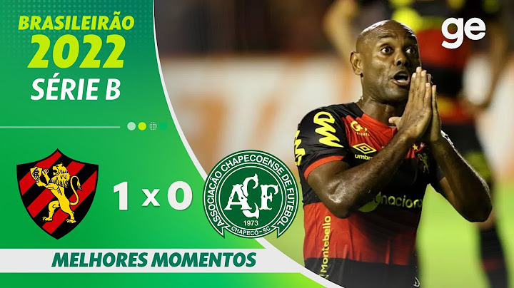 SPORT 1 X 0 CHAPECOENSE | MELHORES MOMENTOS | 26ª RODADA BRASILEIRÃO SÉRIE B 2022 | ge.globo