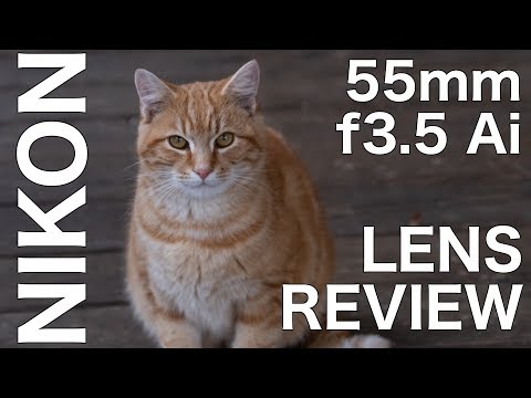 超美品 NIKON AI-S NIKKOR 55mm f3.5 MF M400 Nikon 55mm f/3.5 Review