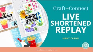LIVE SHORTENED REPLAY: Stencil Tips + More! by Jennifer McGuire Ink 9,527 views 4 weeks ago 26 minutes