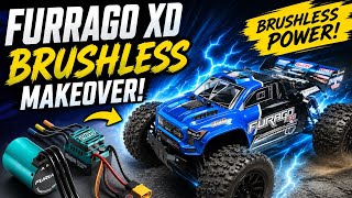 De Team Corally Furago XD gekocht en brushless gemaakt, gewoon omdat het kan!