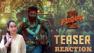 Pushpa 2: The Rule | Teaser | Allu Arjun | Sukumar |  Rashmika.M | Fahadh Faasil | Reaction