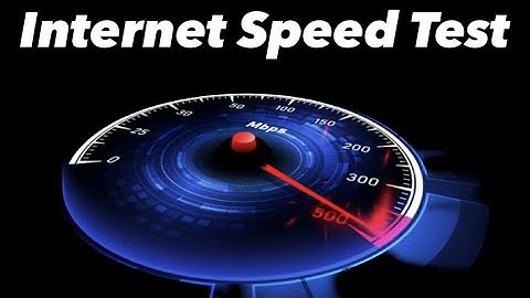 How To Check Internet Speed | Speed Test