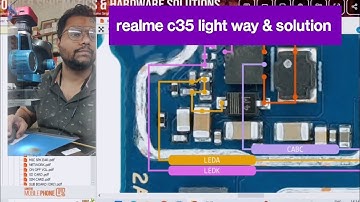 Realme c35 light solution & light way || #realme #realmec35 #solution #borneo #subscribe #repair