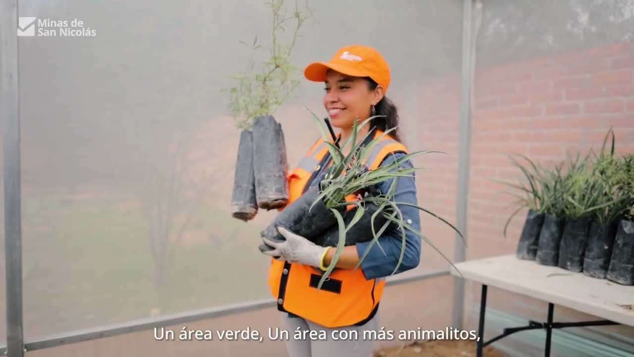 Portada del video: Reforestación e inauguración de invernadero MDSN