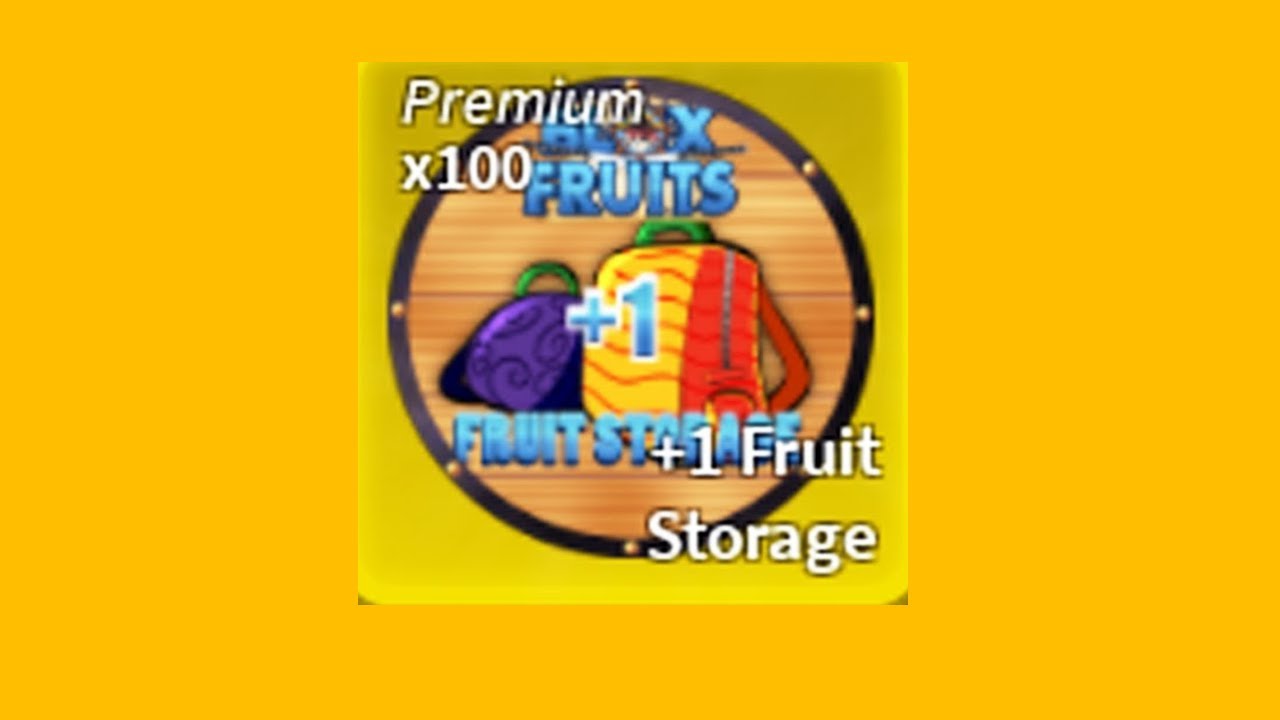 Blox fruit Gamepass +1 Fruit Storage - El_Zoro Store