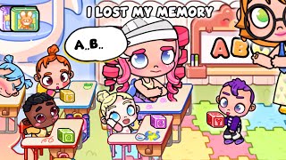 I Lost My Memory And Now I’m Studying In Preschool 🤕| Sad Story | Avatar World Story / Toca Boca