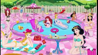 Princess Pool Cleaning Party Game Walkthrough screenshot 2