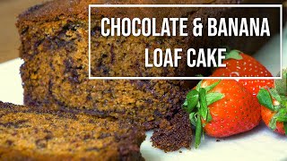 Foolproof banana chocolate loaf cake ...