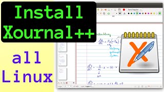 Install Xournal++ in Linux | Whiteboard Software with Recording | Edit, Comment & Highlight on PDF