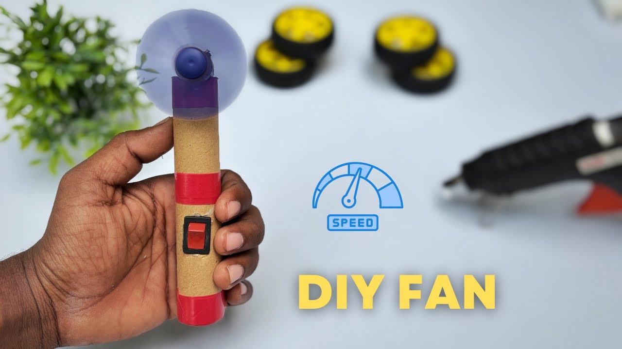Socha Nahi Tha Ye Fan Itna Fast Hoga 😱 | DIY Mini Fan