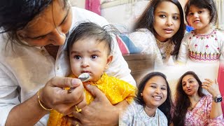 Mama Bhat Vlog❤️Tojo and Mama Cute Moments❤️ #riceceremony