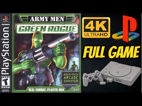 Army Men: Green Rogue/Omega Soldier [PS1] Gameplay Walkthrough FULL GAME🔴