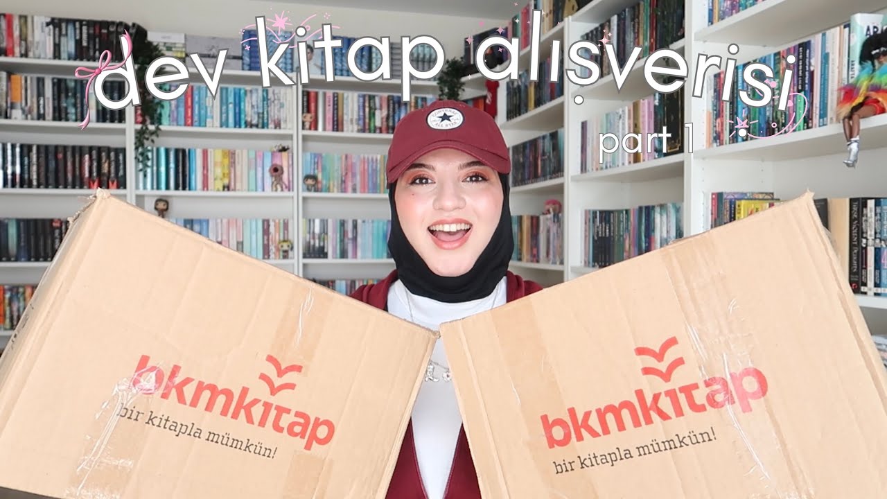 dev kitap alışverişi 📚📦🎀 | part 1