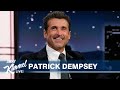 Patrick dempsey on dying his hair platinum being a disney legend  teenagers loving greys anatomy
