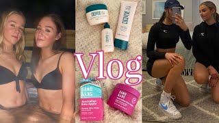 VLOG~ BICESTER VILLAGE HAUL~ NEW SKINCARE/HAIRCARE AND MEAL PREP!!