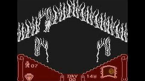 Knight Lore Atari XE/XL 8 bit