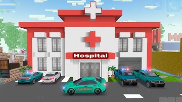 Hospital called the doctor for urgent emergency in school party craft