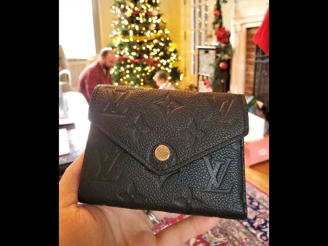 Louis Vuitton Victorine Wallet In Empreinte Leather: Perfect For All My Bags  
