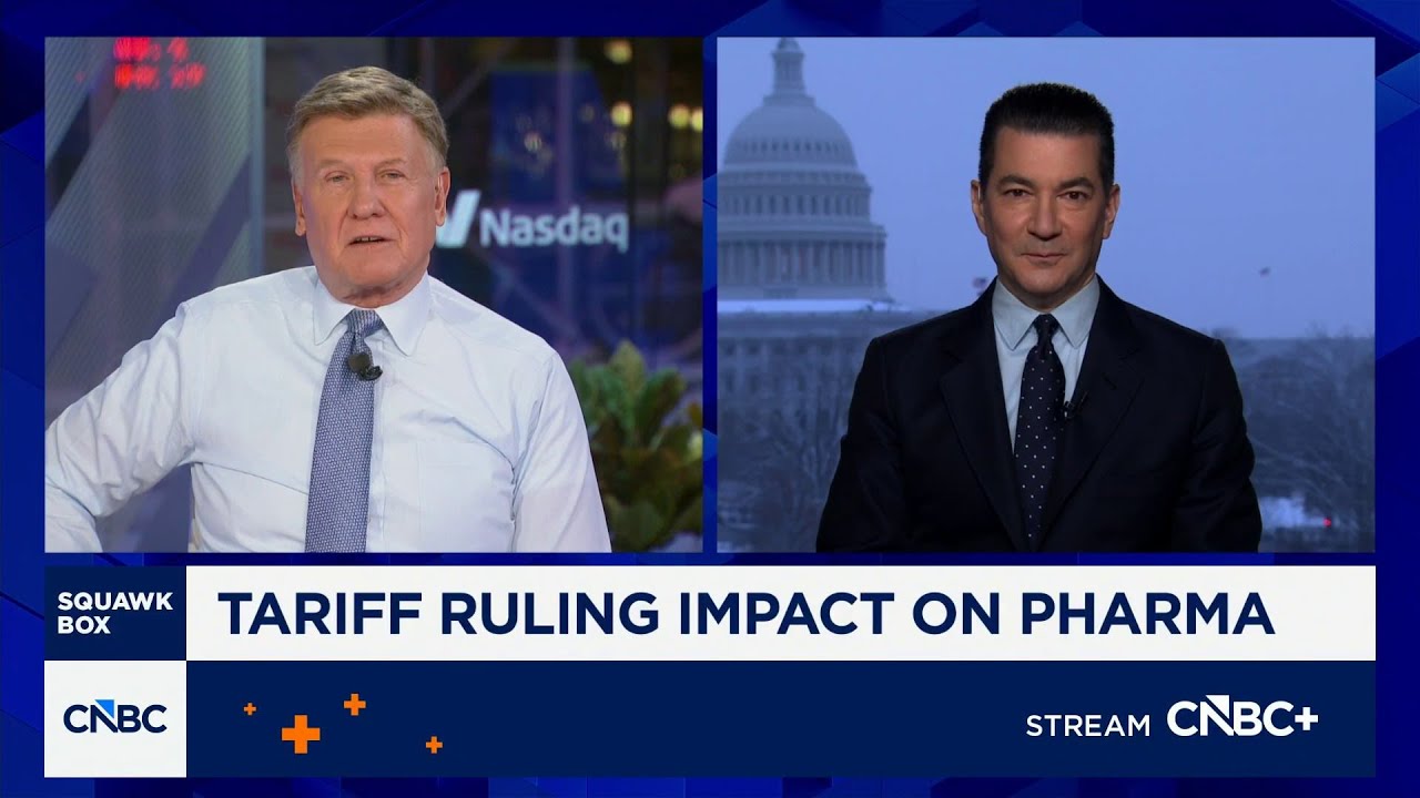 Dr. Scott Gottlieb: Tariffs are a very inefficient tool to reshore drug manufacturing