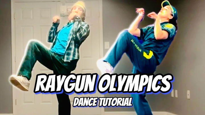 How To Dance Like Raygun From The Olympics | Tutorial