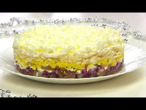 Салат Новогодний'Селедка под Снегом'/Простой,Но Безумно Вкусный и Нежный