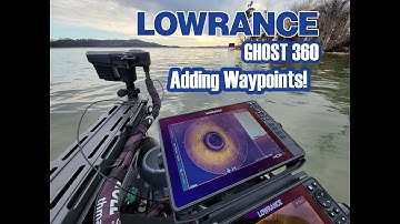 How to drop a waypoint on Lowrance Ghost 360!