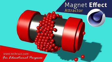 Cinema 4D Magnet Attraction Tutorial for Beginners