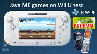 Java ME games on Wii U using PPSSPP and PSPKVM test