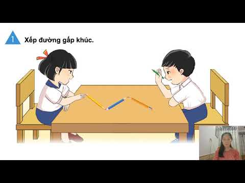 Toán lớp 2- Tuần 6 Bài : Đường gấp khúc