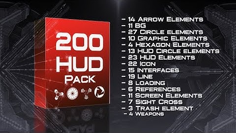 HUD Modern Pack After Effects Templates